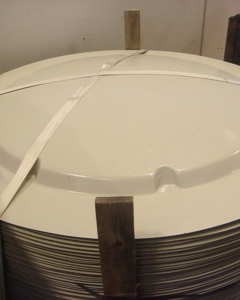 Regenhaube grau GFK D1700 CL-60-920
